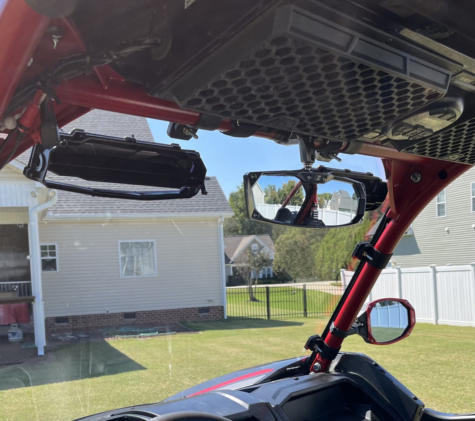 Windshield VersaVent (Hard Coated Poly) Kawasaki KRX 1000 Seizmik