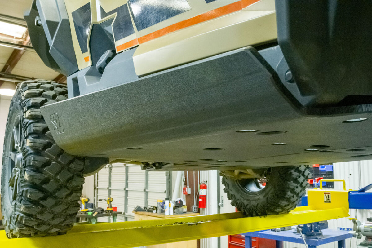 UHMW Skid Plate Kit with Integrated Tree Kickers/Rock Sliders Polaris