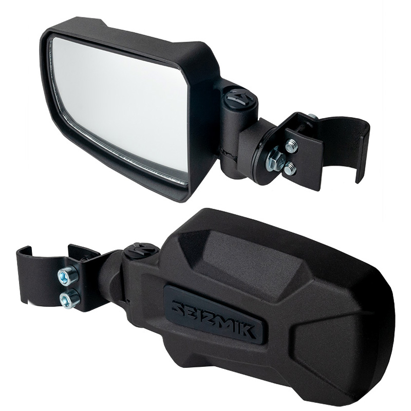 Pursuit Side View Mirror (Pair – Cast Aluminium) – Polaris Pro-Fit