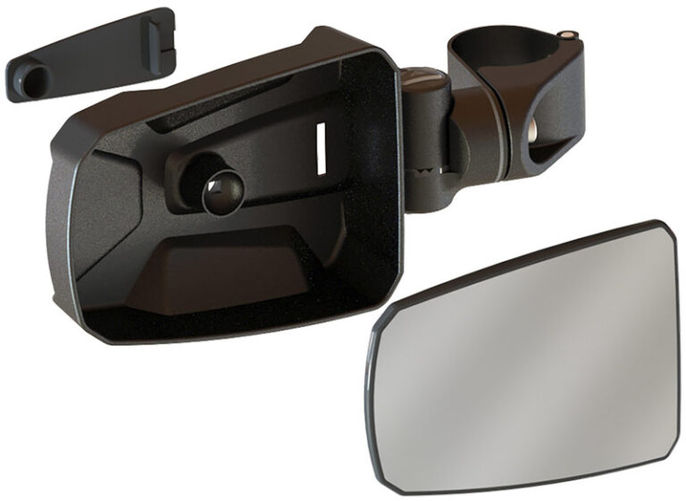 CanAm Defender HD5 HD8 HD10 XT Max Side View Mirrors Seizmik Pursuit Red eBay